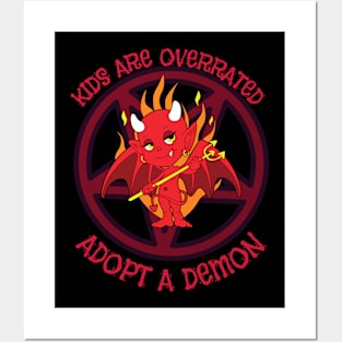 Kids Are Overrated, Adopt a Demon Posters and Art